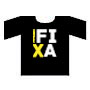 Dámské tričko - FIXA - černé