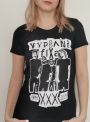 Dámské tričko - XXX - černobílé